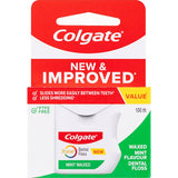 Colgate Dental Floss Mint Waxed 100m