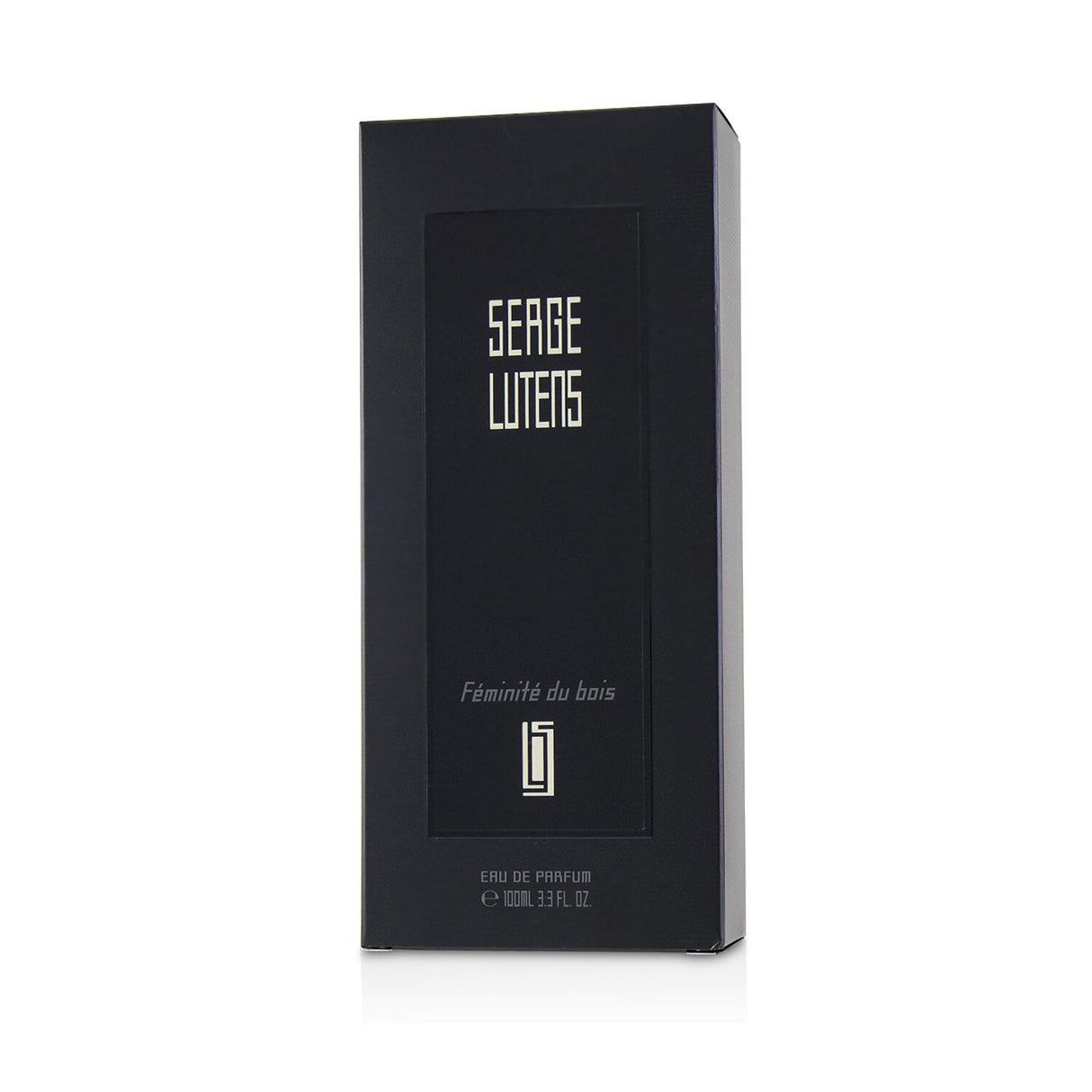 Luxurious 100ml Serge Lutens Feminite Du Bois Eau De Parfum, featuring a rich blend of rose, cedar, and vanilla for allure.