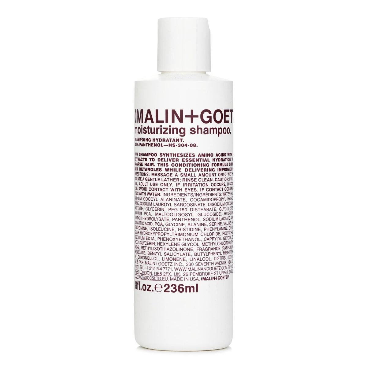 MALIN+GOETZ Moisturizing Shampoo.  236ml/8oz