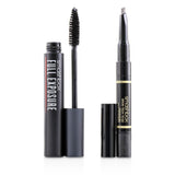 Smashbox Get Framed Eye Duo Set featuring Full Exposure Mascara and dual-ended Brow Tech To Go for defined, voluminous eyes.