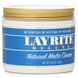 Layrite Natural Matte Cream (Medium Hold, Matte Finish, Water Soluble) 297g/10.5