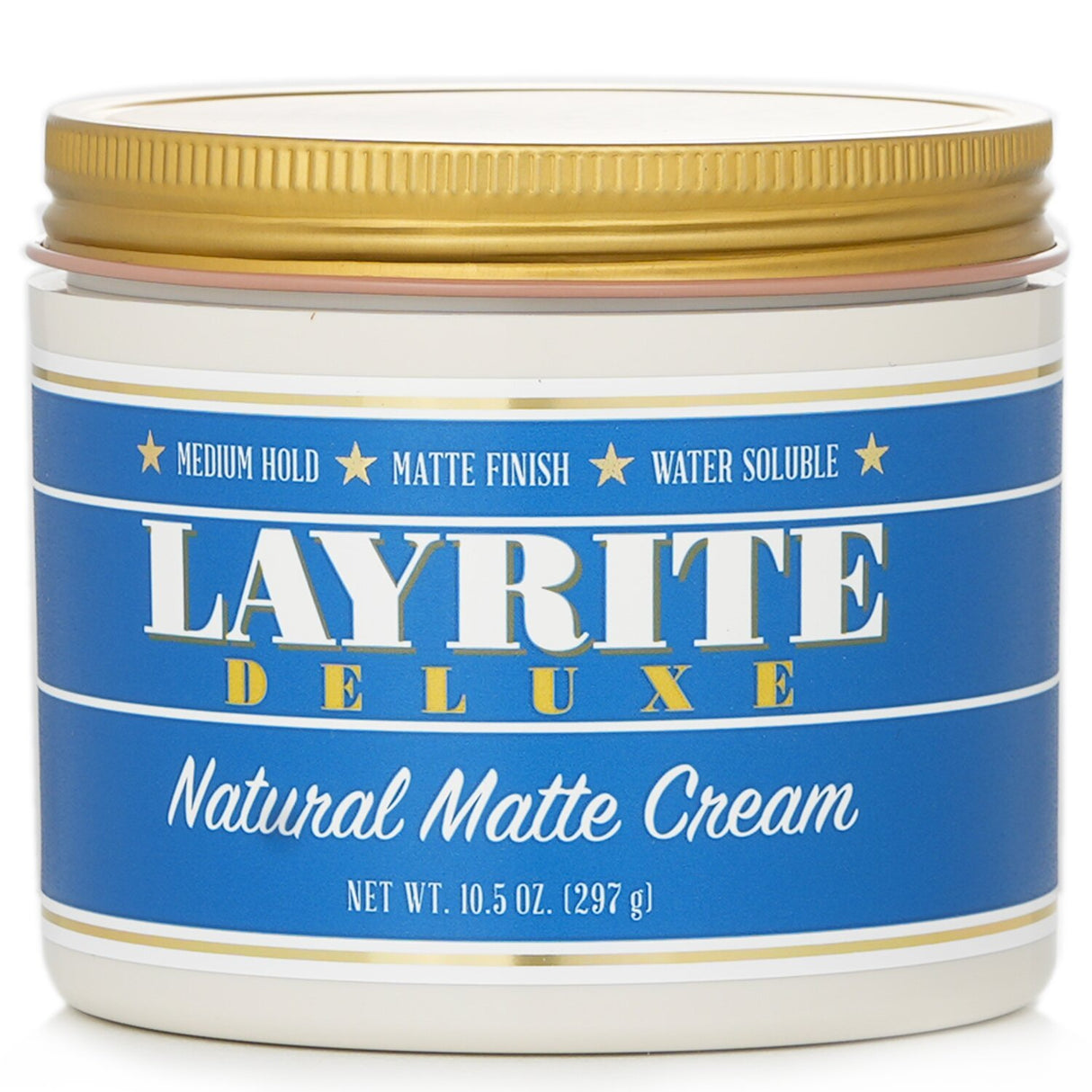 Layrite Natural Matte Cream (Medium Hold, Matte Finish, Water Soluble) 297g/10.5