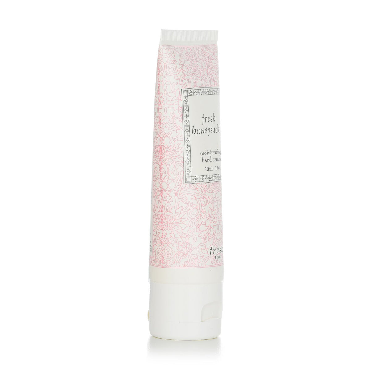 Luxurious 30ml honeysuckle hand cream with natural ingredients for hydration, soothing scent, and healthy-looking nails.