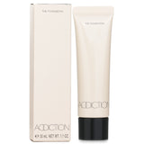 Emulsion foundation in Sand shade provides buildable coverage, SPF 12, and nourishes skin for a radiant, natural look.
