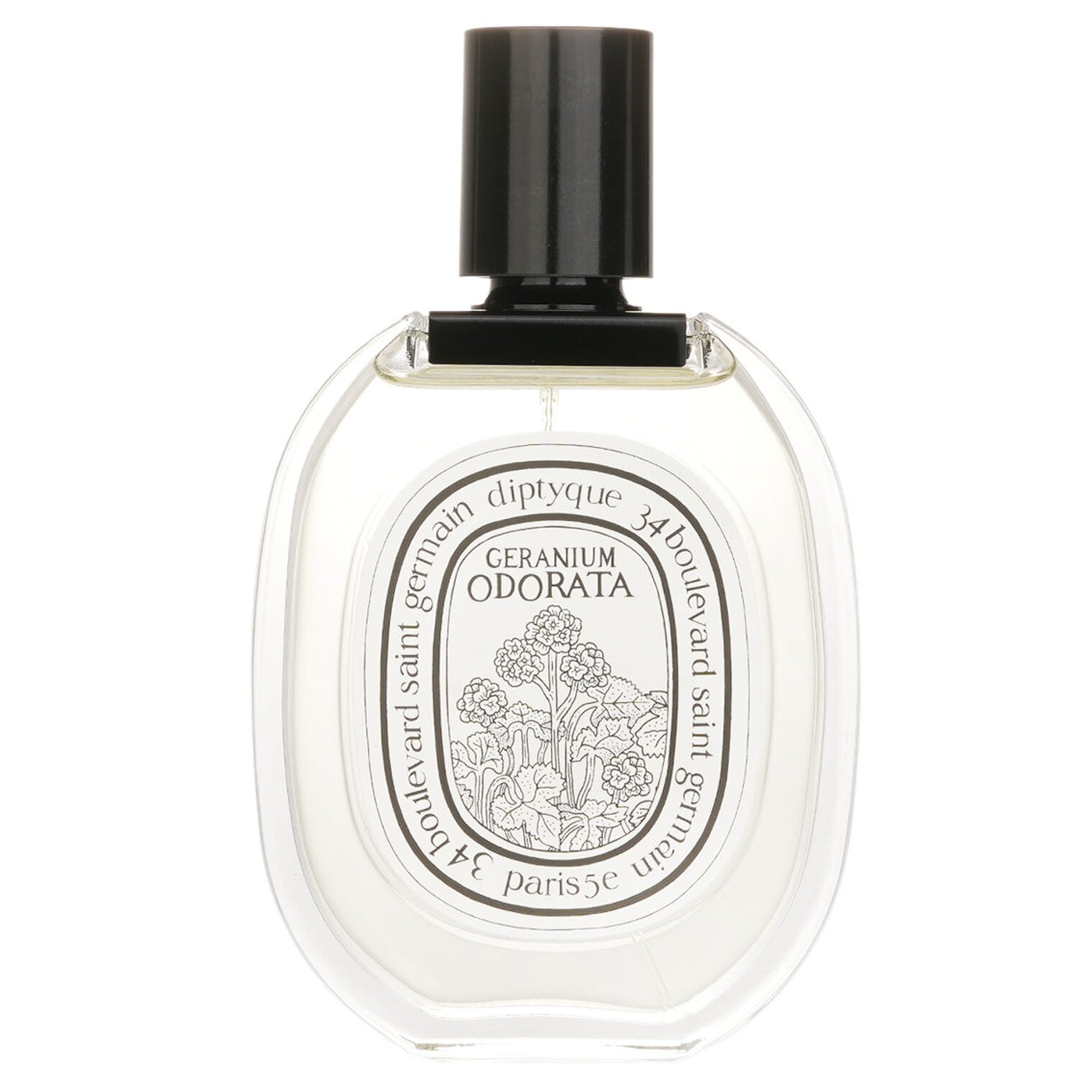 Diptyque Geranium Odorata Eau De Toilette Spray is a vibrant unisex fragrance featuring bergamot, geranium, and cedar notes.