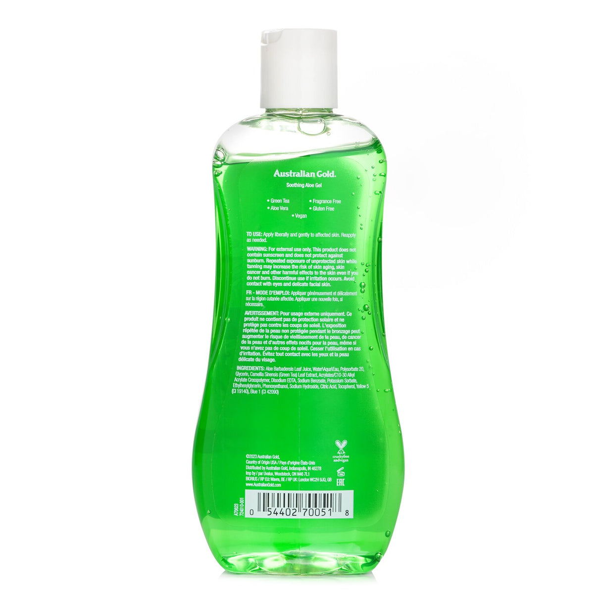 Australian Gold Soothing Aloe After Sun Gel 237ml/8oz