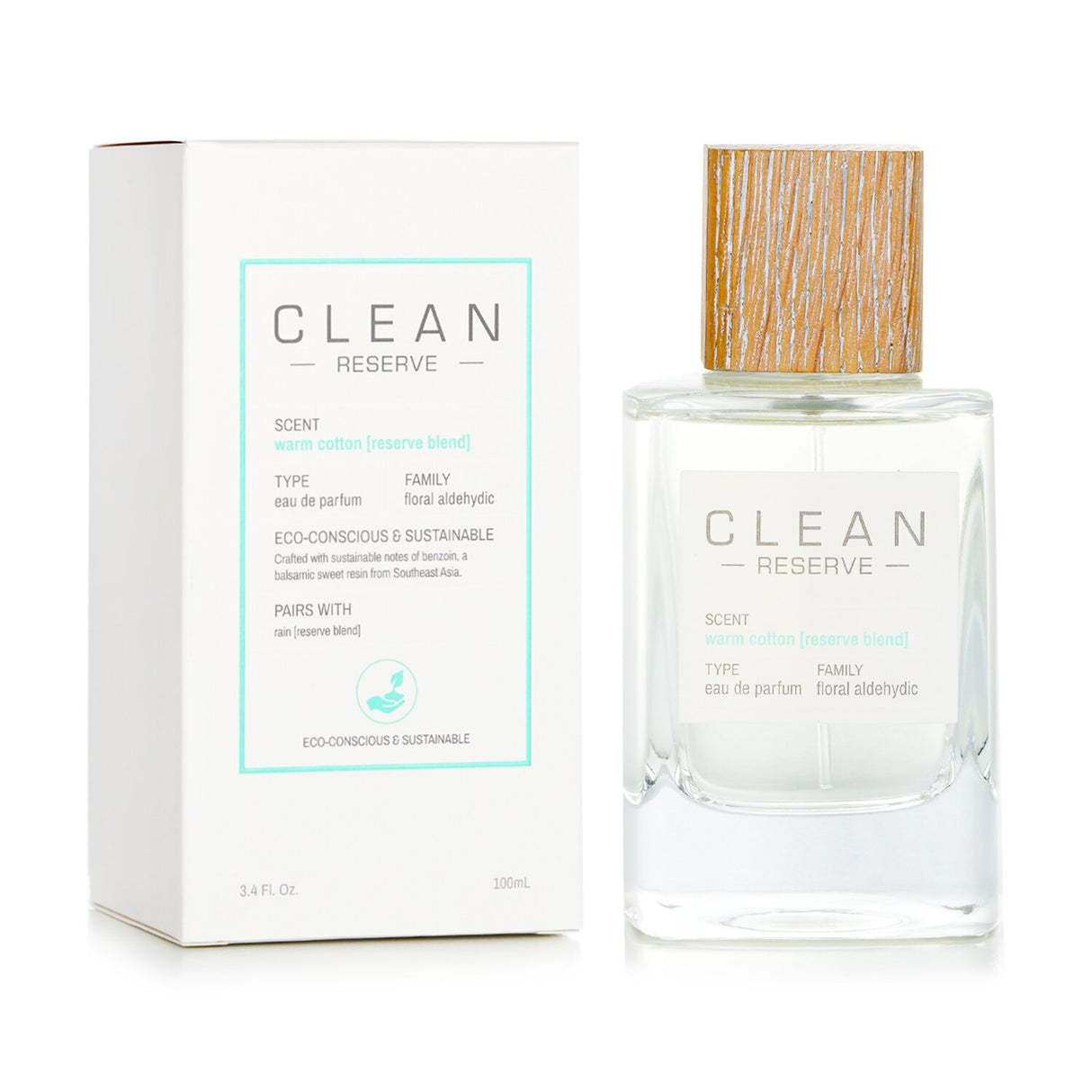 Clean Reserve Warm Cotton Eau De Parfum Spray 100ml/3.4oz