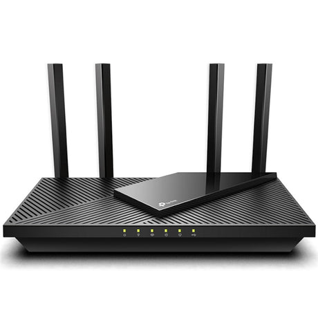 "TP-Link Archer AX55 router features Wi-Fi 6 for 3 Gbps speeds, low latency, and extensive coverage with advanced security."