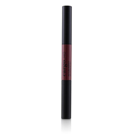 Dual-ended lip contour and highlighter pen in True Red, featuring a mess-free sponge tip and light-adapting pigments.