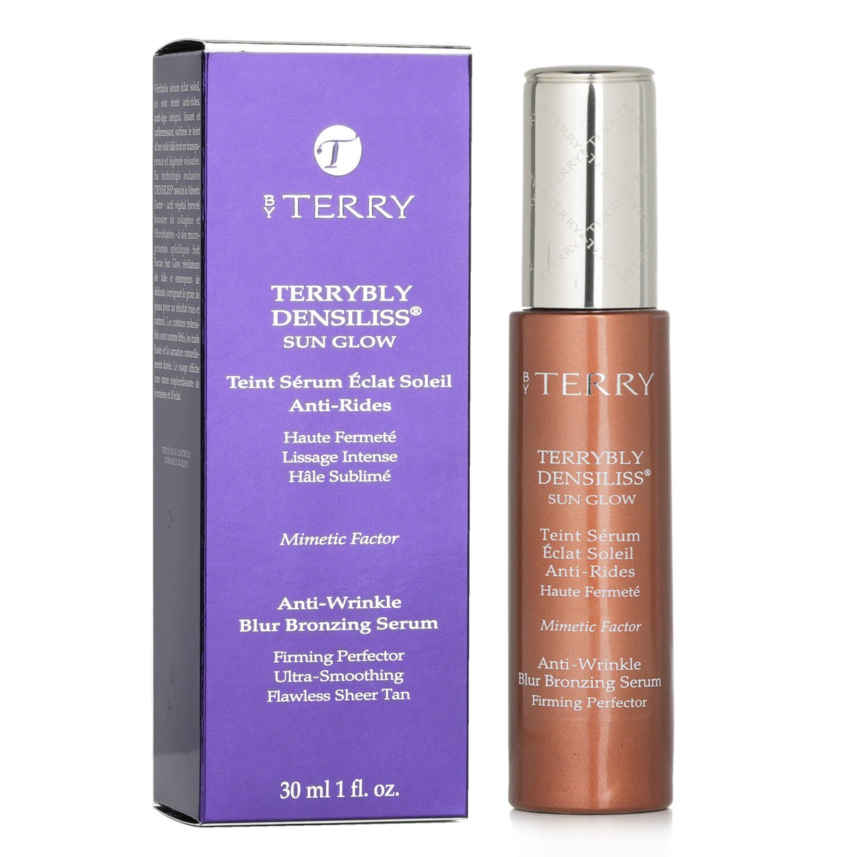 By Terry bronzing serum in #2 Sun Nude, 30ml, enhances skin with a sheer glow while reducing fine lines and wrinkles.