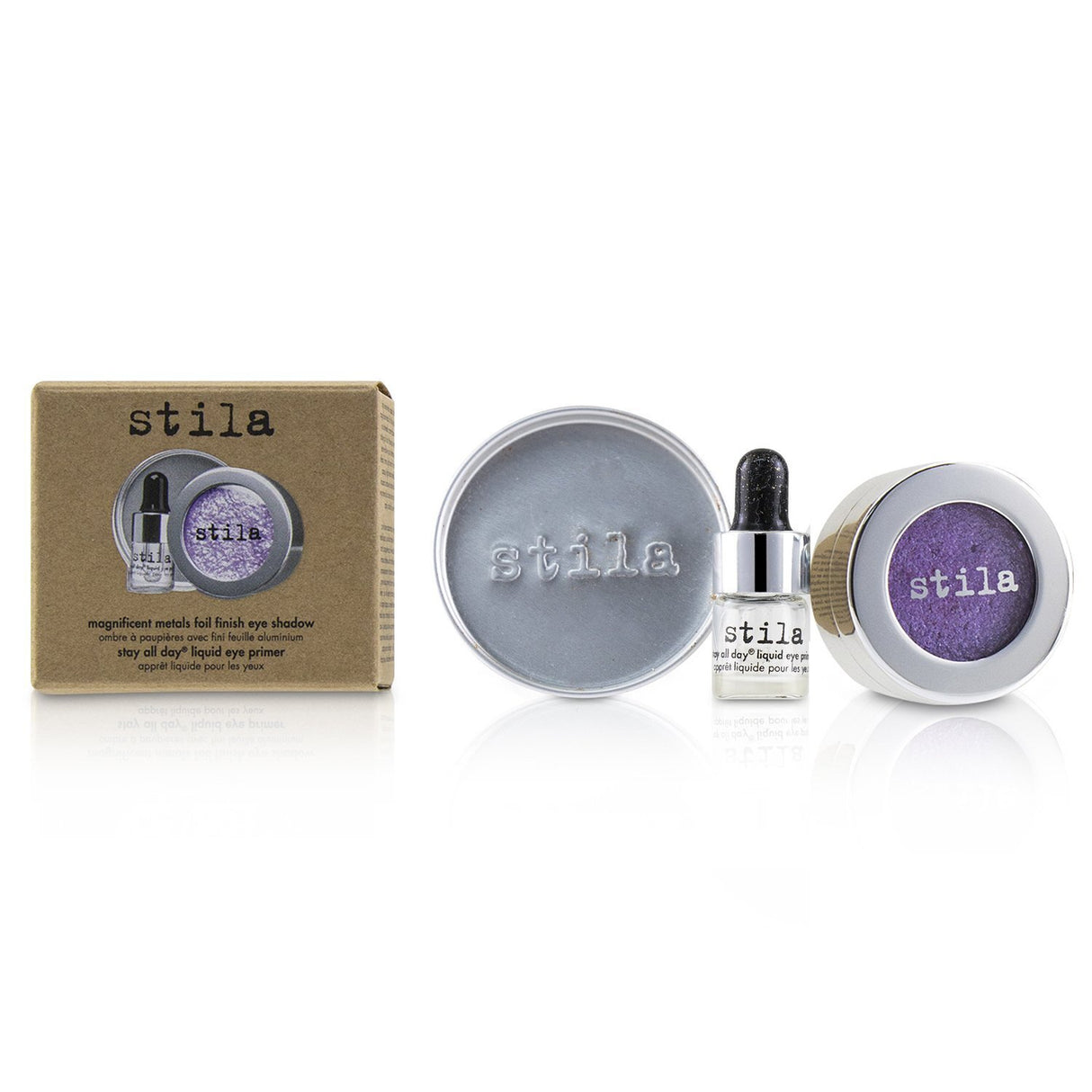 Stila Magnificent Metals Foil Finish Eye Shadow With Mini Stay All Day Liquid Ey
