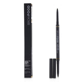 Ultra-fine dual-ended brow pencil in dark blonde with nourishing ingredients for precise, natural-looking brows.