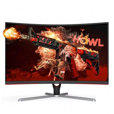 AOC CQ32G3SE 32" Curved Gaming Monitor, 2560x1440 resolution, 165Hz, 1ms response time, ideal for immersive gaming.