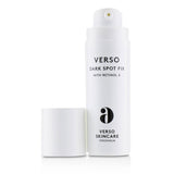 VERSO Dark Spot Fix 15ml: a powerful serum with Retinol 8 and Hyaluronic Acid to reduce dark spots and enhance skin tone.