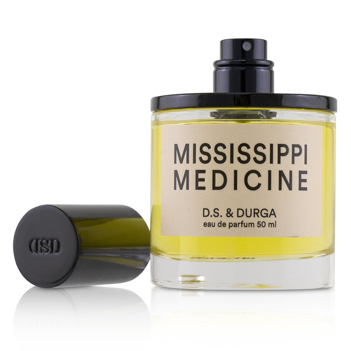 D.S. & Durga Mississippi Medicine Eau De Parfum, a woody fragrance for men with cedar, incense, and warm earthy notes.