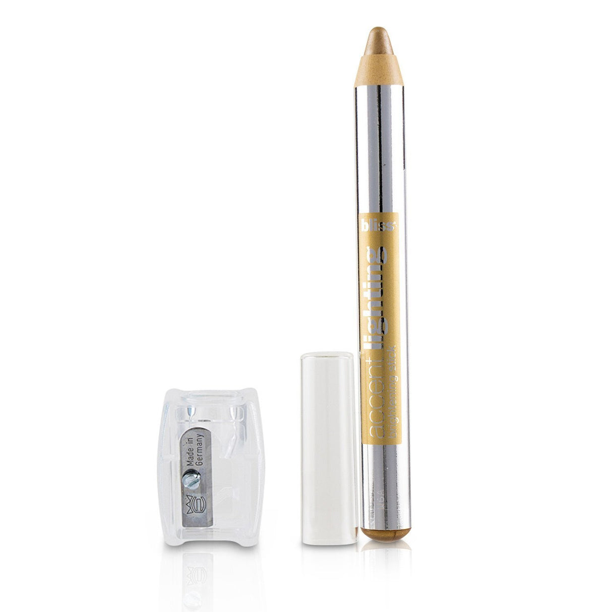 Bliss Accent Lighting Brightening Stick in #Candlelit, a creamy highlighting pencil for a fresh, radiant glow.