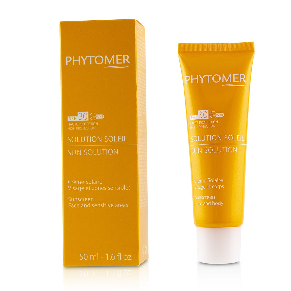 Phytomer - Sun Solution Sunscreen SPF 30 (For Face and Sensitive Areas)  - 50ml/