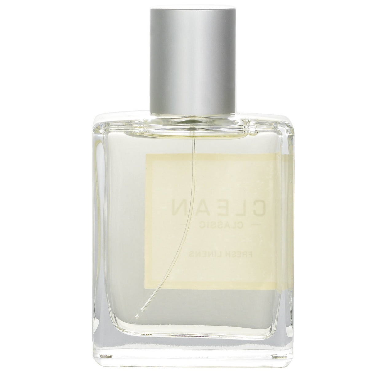 A 60ml eau de parfum spray with a fresh linen scent, featuring notes of clean sheets, rain lily, and skin musk.