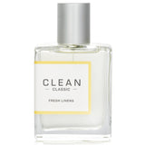 Fresh Linens Eau De Parfum Spray in a 60ml bottle, capturing the essence of clean cotton, citrus, and delicate floral notes.