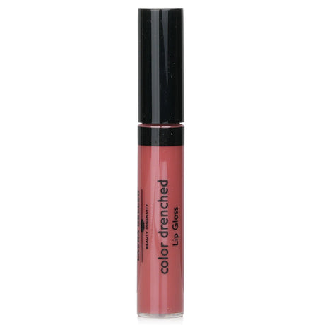 Laura Geller Color Drenched Lip Gloss in #Brandy: high-shine, richly pigmented gloss with a subtle coffee aroma, 9ml.