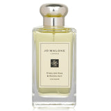 Jo Malone English Oak & Hazelnut Cologne Spray in a 100ml bottle, featuring woody, spicy notes of hazelnut, cedar, and oak.