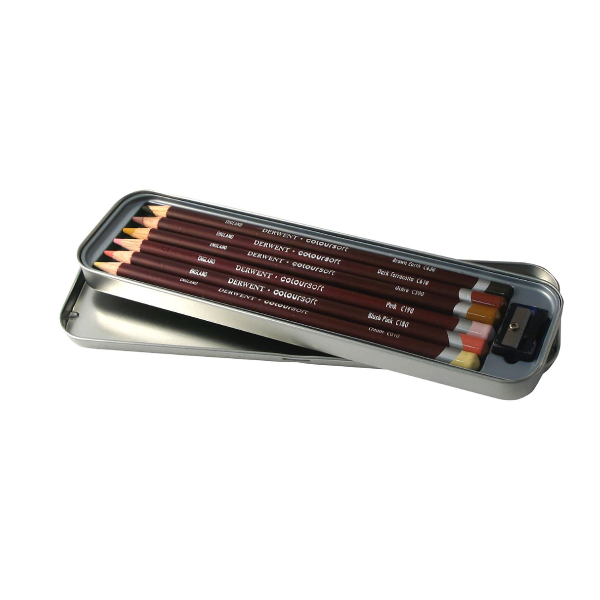 Derwent Coloursoft Skintones Set Of 6