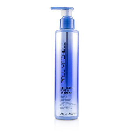 Lightweight leave-in treatment by Paul Mitchell hydrates curls, controls frizz, and enhances bounce for manageable hair.