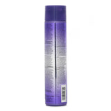 Paul Mitchell Platinum Blonde Shampoo with violet tint cools brassiness and enhances shine for vibrant blonde, white, or silver hair.