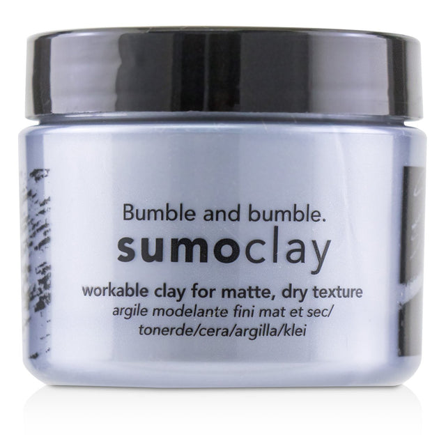 Bumble and Bumble Bb. Sumoclay, 45ml styling clay for a matte, textured finish in straight or wavy hair, cruelty-free and lightweight.