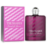 Trussardi Sound Of Donna Eau De Parfum Spray 100ml, an oriental floral fragrance for bold, modern women with sweet, earthy notes.