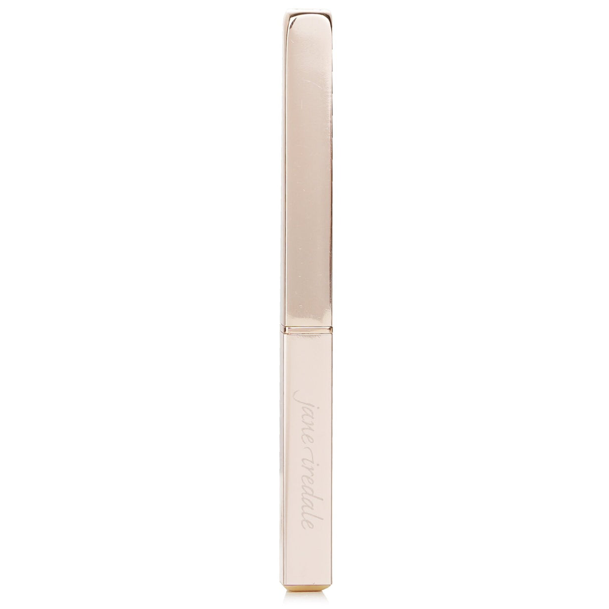 Retractable lip brush in elegant rose gold for precise application, compact design, durable Tylon nylon, and easy to clean.