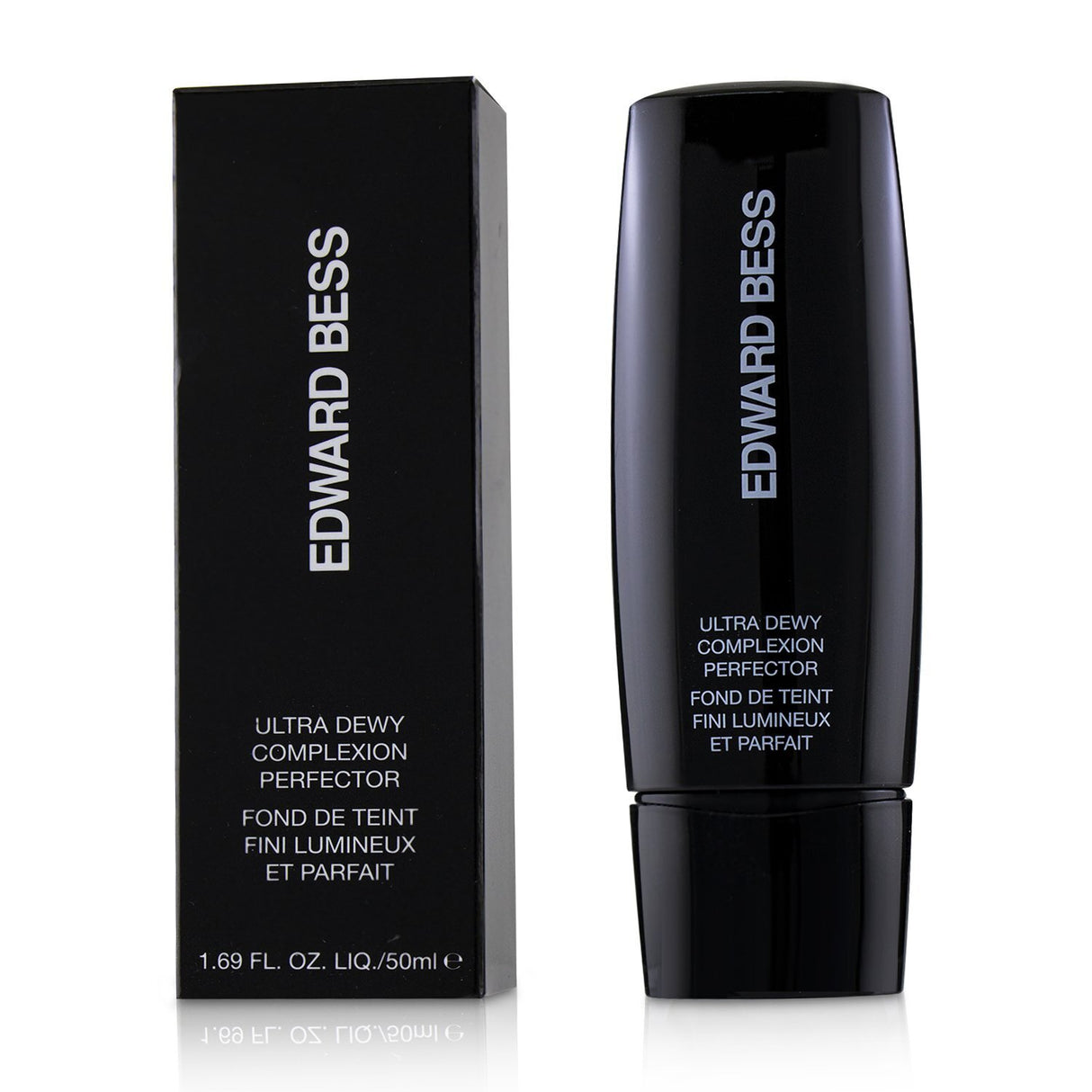 Edward Bess Ultra Dewy Complexion Perfector in #01 Light, 50ml, offers sheer coverage for a radiant, flawless finish.