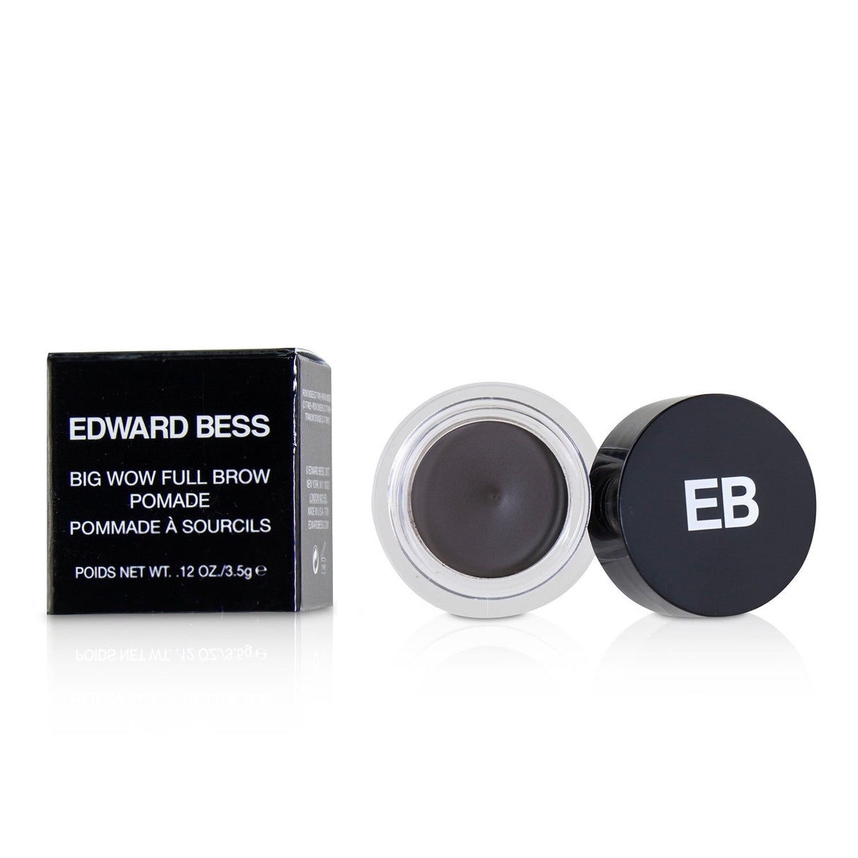 Elegant brow pomade in #Rich, effortlessly fills sparse areas and shapes brows for a fuller, polished look.