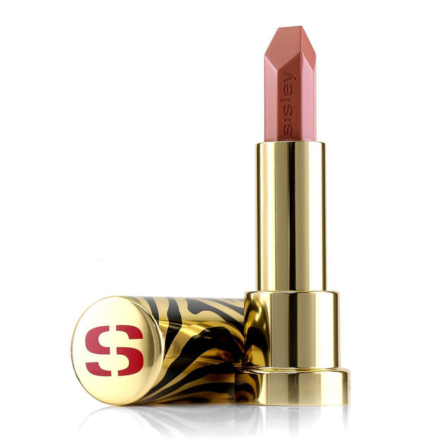 Sisley Le Phyto Rouge #10 Beige Jaipur lipstick showcases intense color, hydration, and a satin finish for youthful lips.