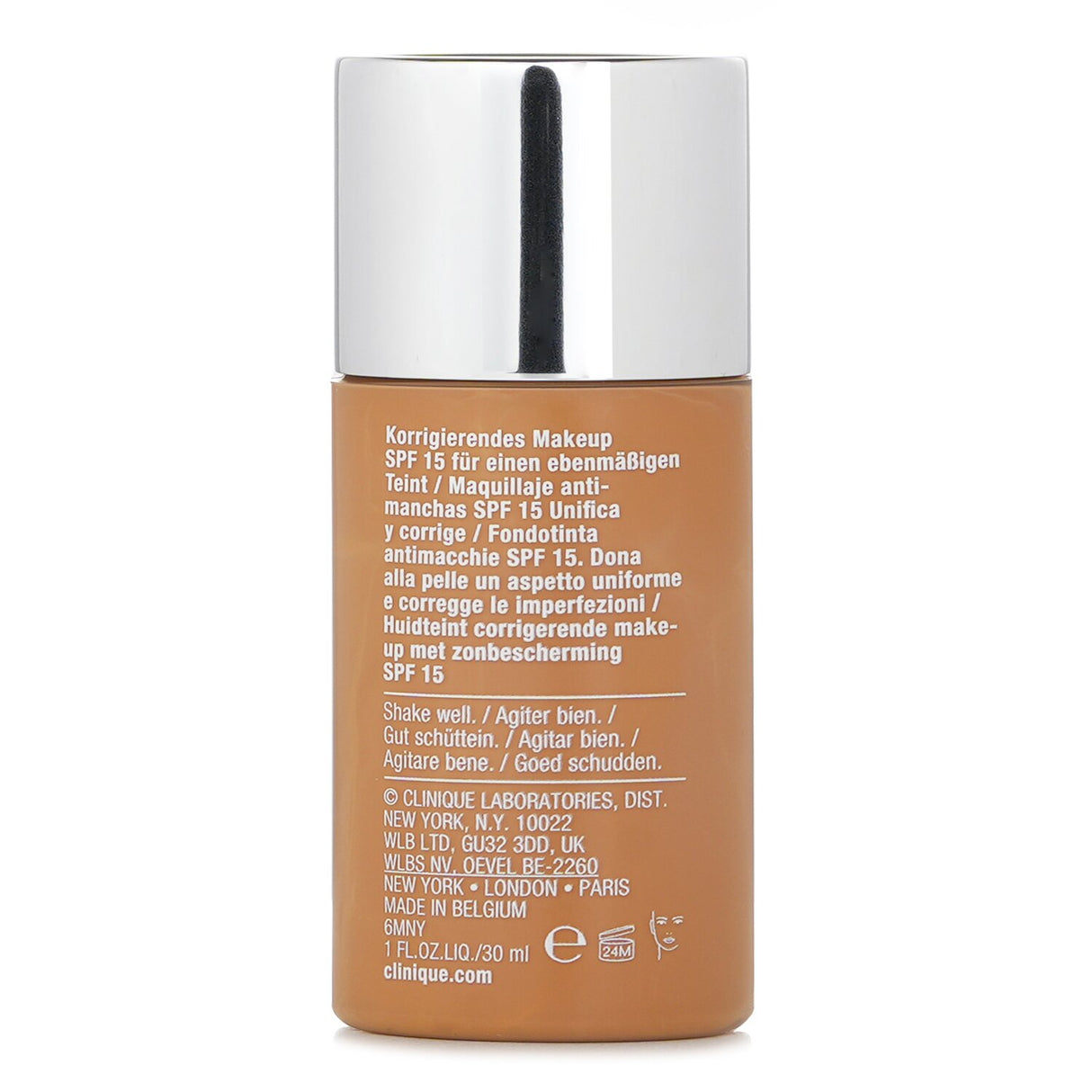 Lightweight, oil-free foundation for dry to combination oily skin with SPF15, promotes even tone and natural radiance.