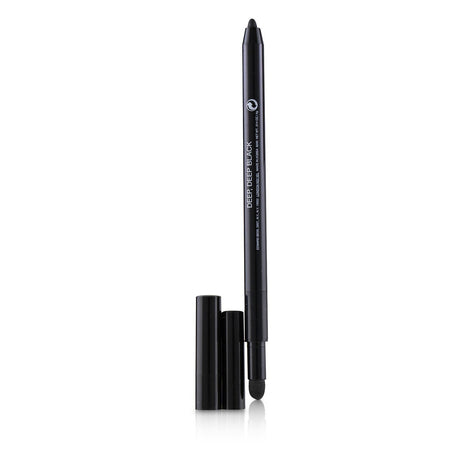 Edward Bess long wear eyeliner in Deep Black, offering a smooth, precise line that lasts all day and suits sensitive eyes.