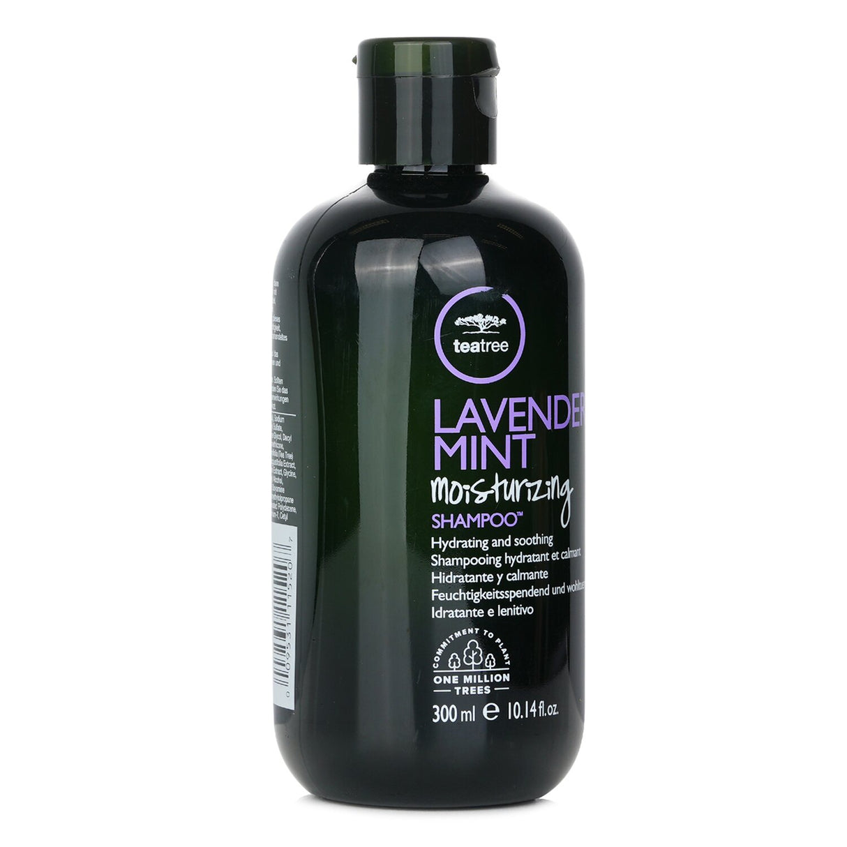 Hydrating shampoo infused with lavender, mint, and tea tree for soft, manageable hair and a soothing aromatic experience.