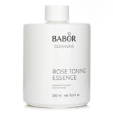 Alcohol-free facial toner with rose extract and calming agents, perfect for refreshing all skin types.