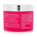 Vegan body exfoliator with Shea Butter and bamboo particles for smooth, hydrated skin, infused with spicy-sweet pink pepper.