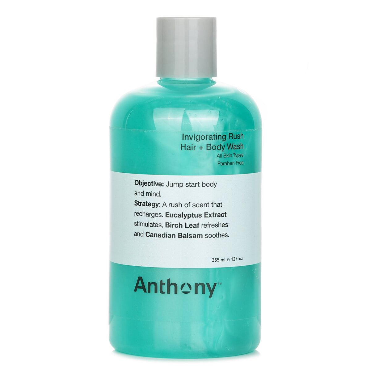 Anthony - Invigorating Rush Hair & Body Wash (All Skin Types)  - 355ml/12oz