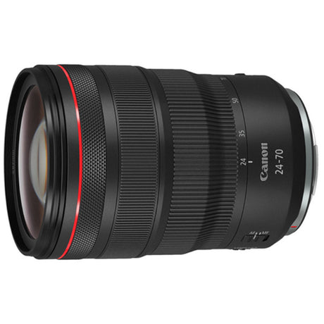 Canon RF 24-70mm f/2.8L IS USM lens offers exceptional clarity and versatility for stunning photography across various settings.