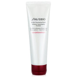 Shiseido Defend Beauty Deep Cleansing Foam in 125ml tube, designed for oily skin, removes impurities without stripping moisture.