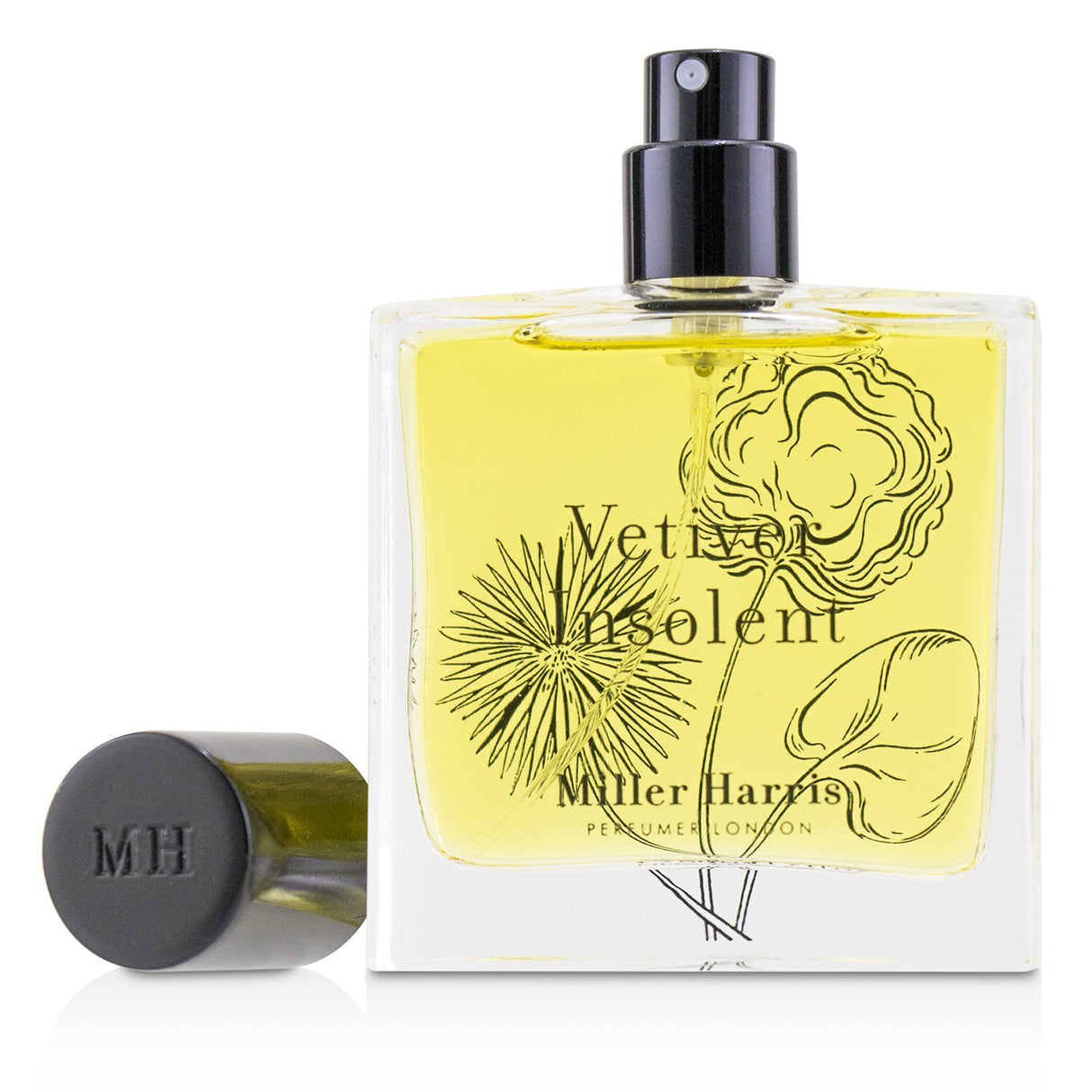 Sophisticated 50ml Vetiver Insolent Eau De Parfum with woody spicy notes, perfect for daily wear for all genders.