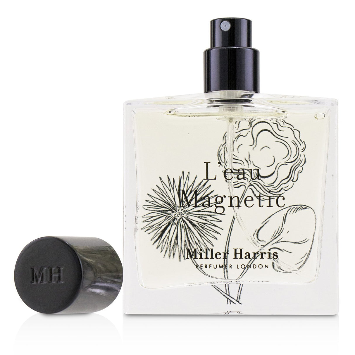 Miller Harris L'Eau Magnetic Eau De Parfum Spray 50ml, a unisex fragrance with fruity and aromatic notes for daily wear.