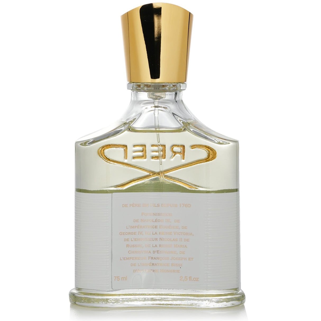 "75ml Creed Aventus For Her Eau De Parfum, a sophisticated fruity-woody scent for modern women, perfect for any occasion."