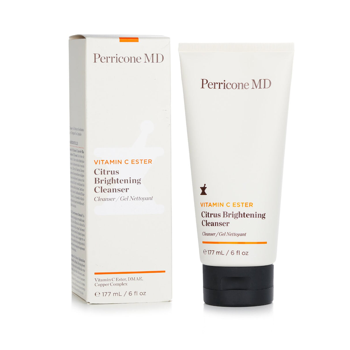 Brightening cleanser with Vitamin C Ester, DMAE, and copper complex for a luminous, hydrated complexion. 177ml/6oz.