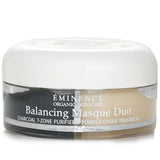 Eminence Balancing Masque Duo features Charcoal T-Zone Purifier and Pomelo Cheek Treatment for balanced, radiant skin.