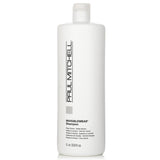 Lightweight volumizing shampoo from Paul Mitchell, infused with velvet flower for healthy, bouncy hair, 1000ml.