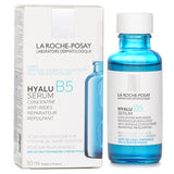 Hydrating La Roche Posay Hyalu B5 Serum in a 30ml bottle, ideal for sensitive skin with anti-wrinkle and revitalizing properties.