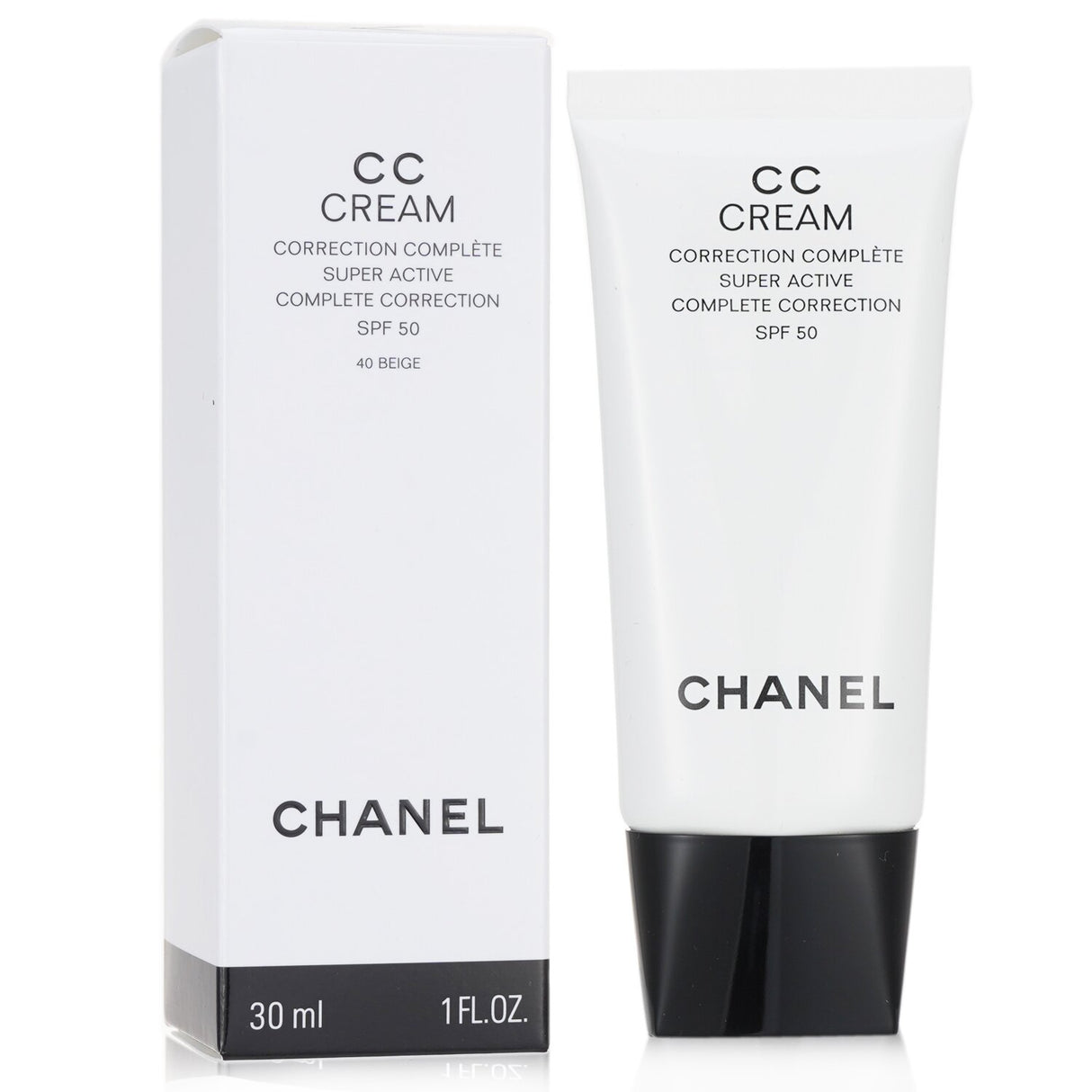 Chanel - CC Cream Super Active Complete Correction SPF 50 # 40 Beige  - 30ml/1oz